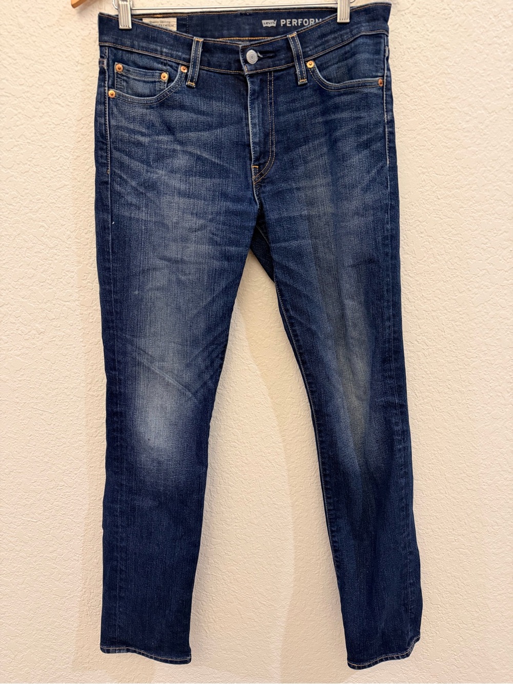 Levi's Dark Blue Slim Straight Men's Jeans